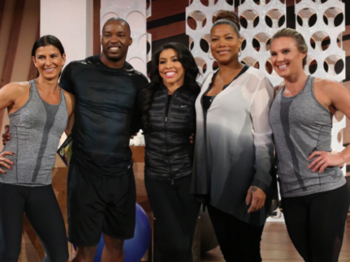 Week 2  “Sexy Abs Cardio Sculpt with Kelly Rowland Challenge” & “Queen Latifah Show’s Get Healthy Challenge “