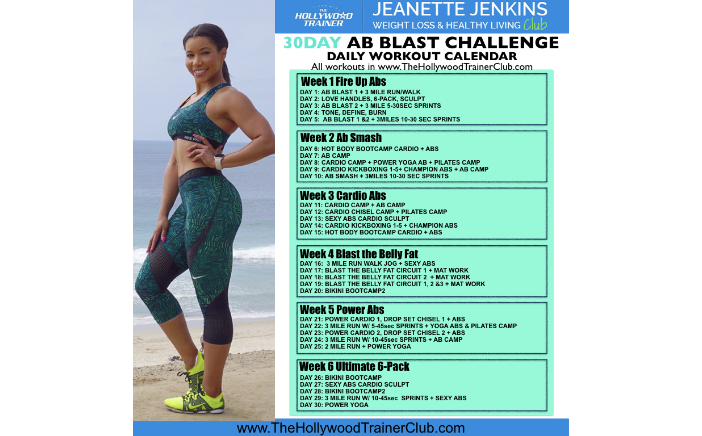 30 day abs challenge