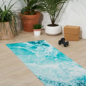 Perfect Sea Waves Yoga Mat