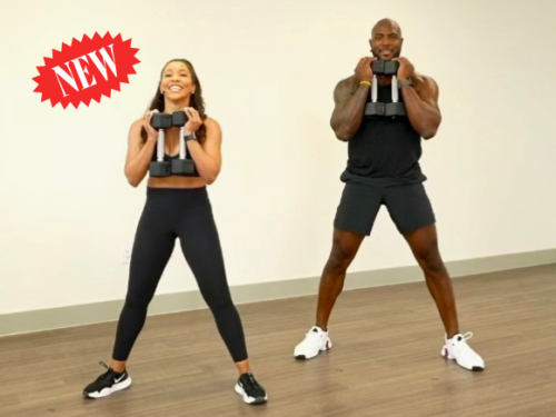NEW WORKOUT: Total Body Strength & Cardio with NFL Super Bowl Champ DeMarcus Ware!