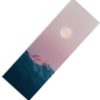 Moon And The Mountains Yoga Mat